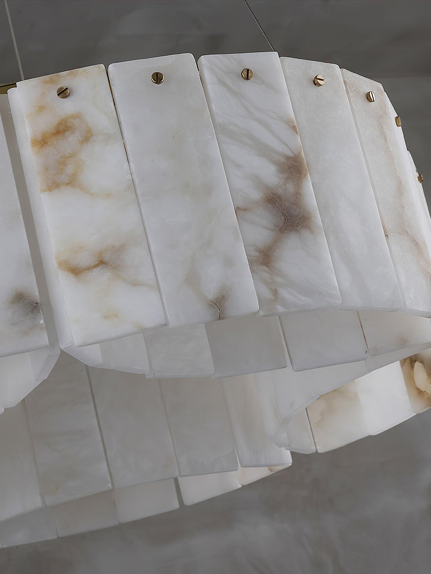 Selene Alabaster Ceiling Light - Blowlighting