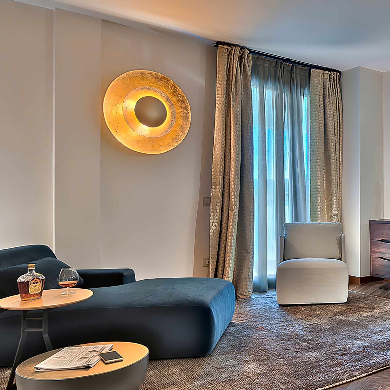 Solaris Vintage foil Wall Lamp - Blowlighting