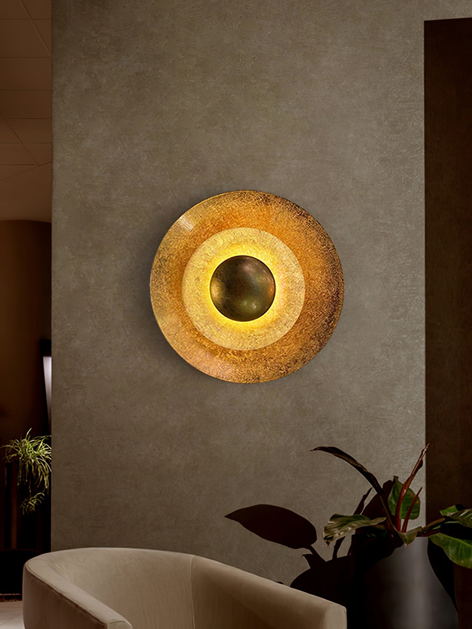 Solaris Vintage foil Wall Lamp - Blowlighting
