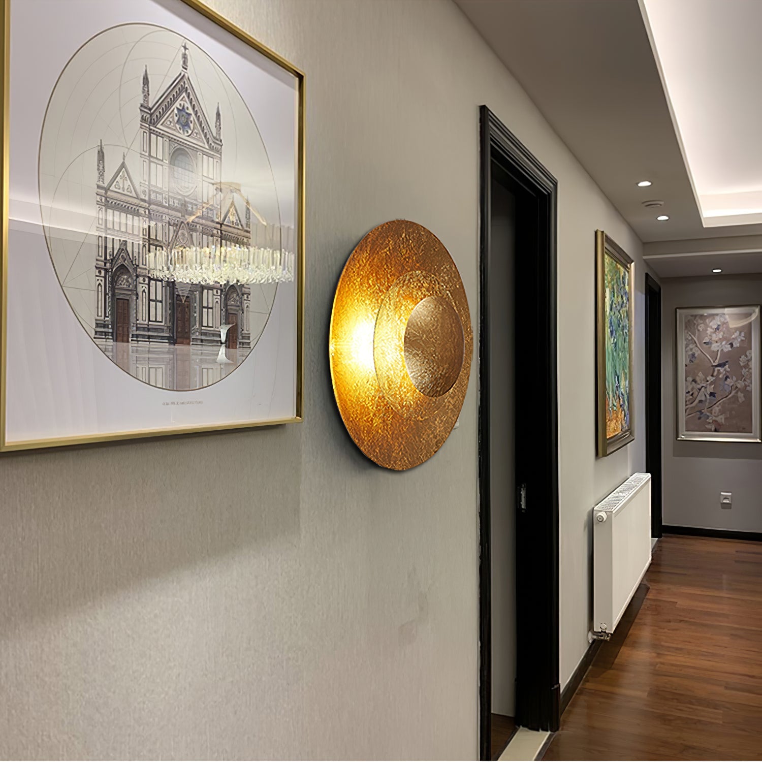 Solaris Vintage foil Wall Lamp - Blowlighting