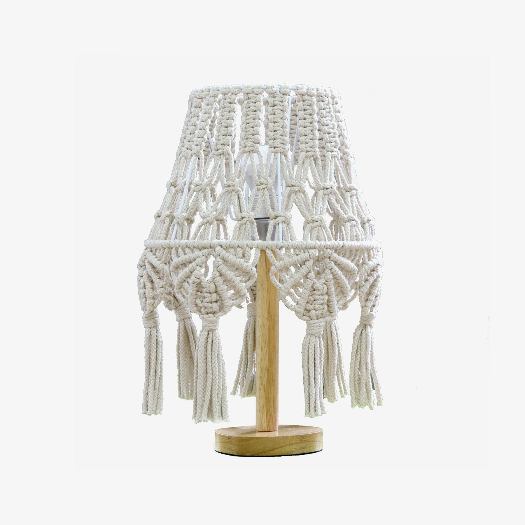 Macrame Table Lamp - Blowlighting