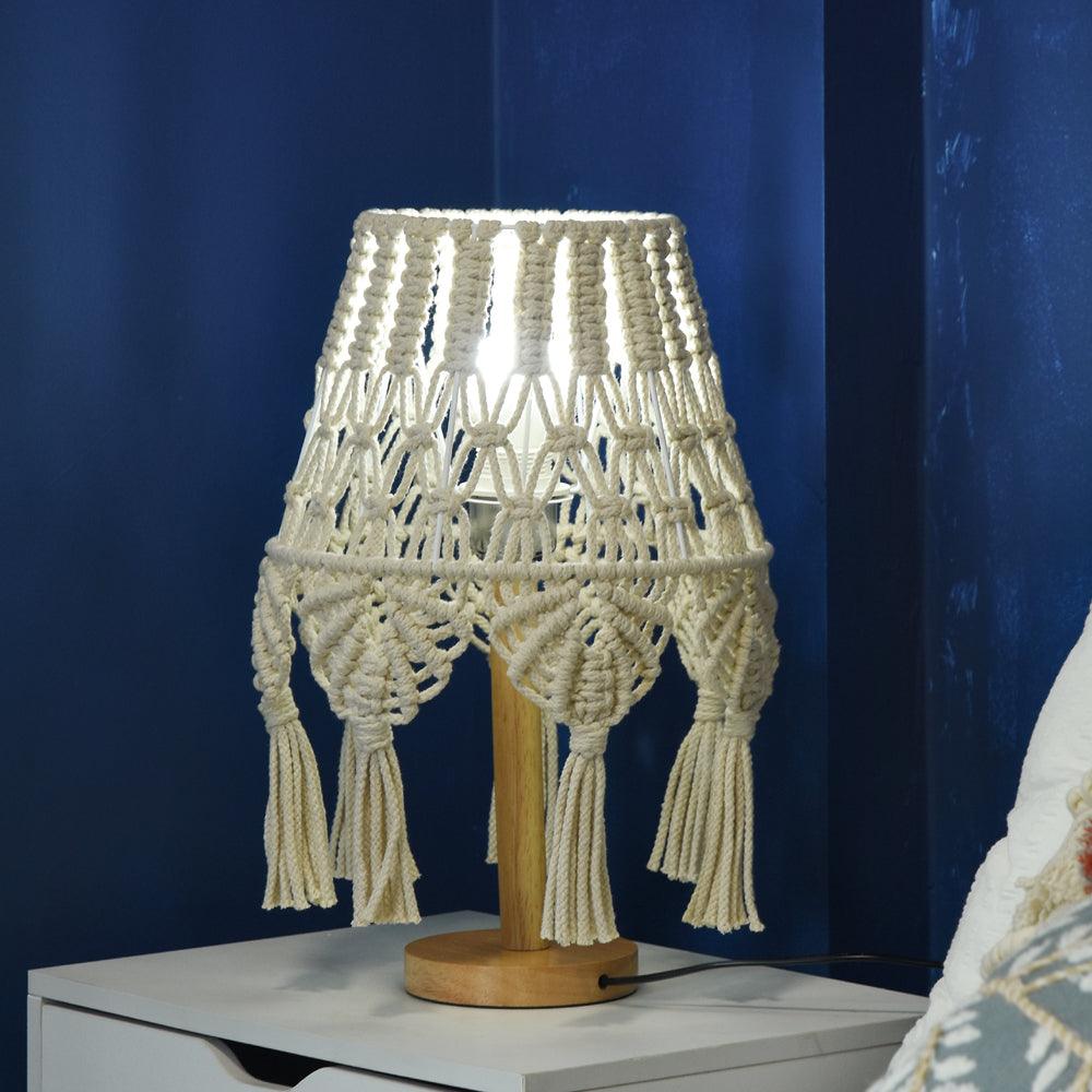 Macrame Table Lamp - Blowlighting