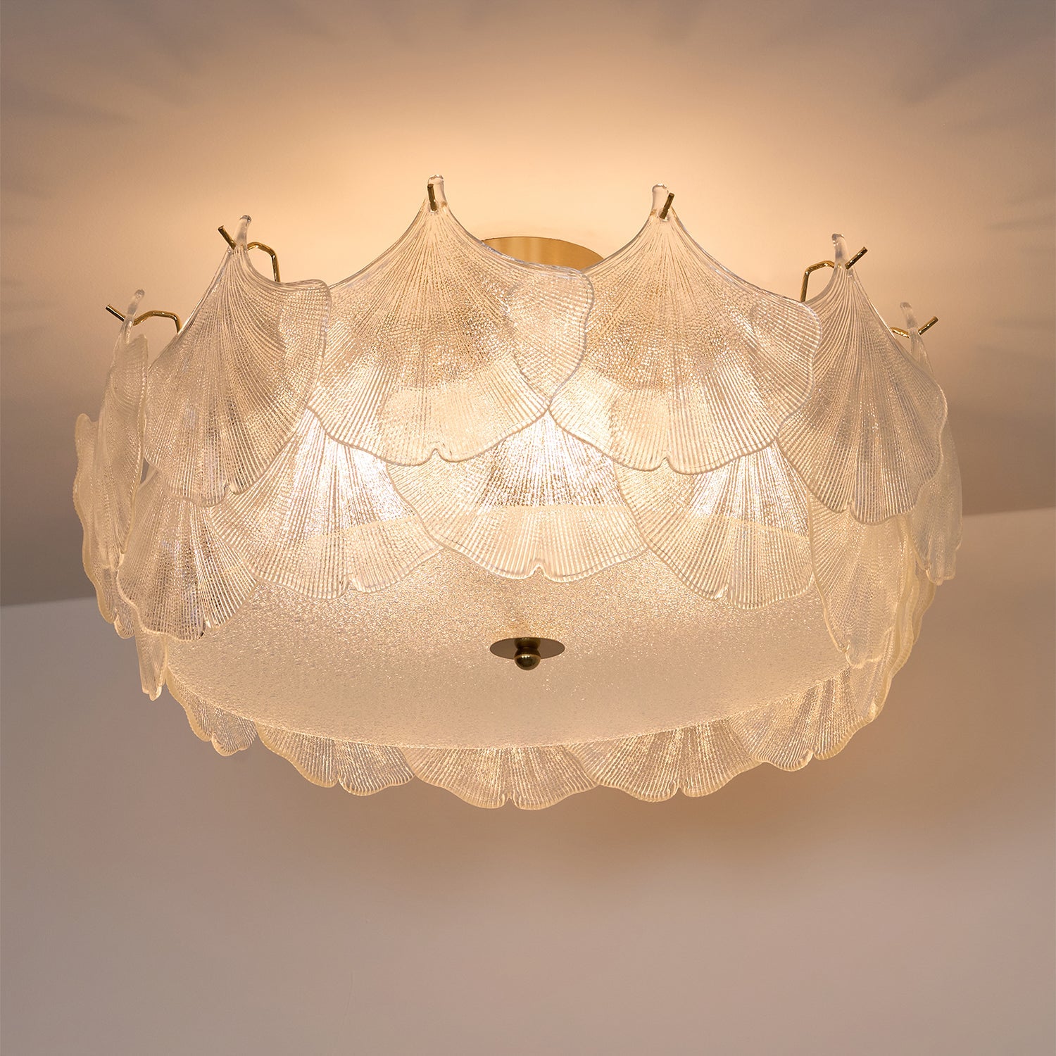 Maple Leaf Cluster Ceiling Light - Blowlighting