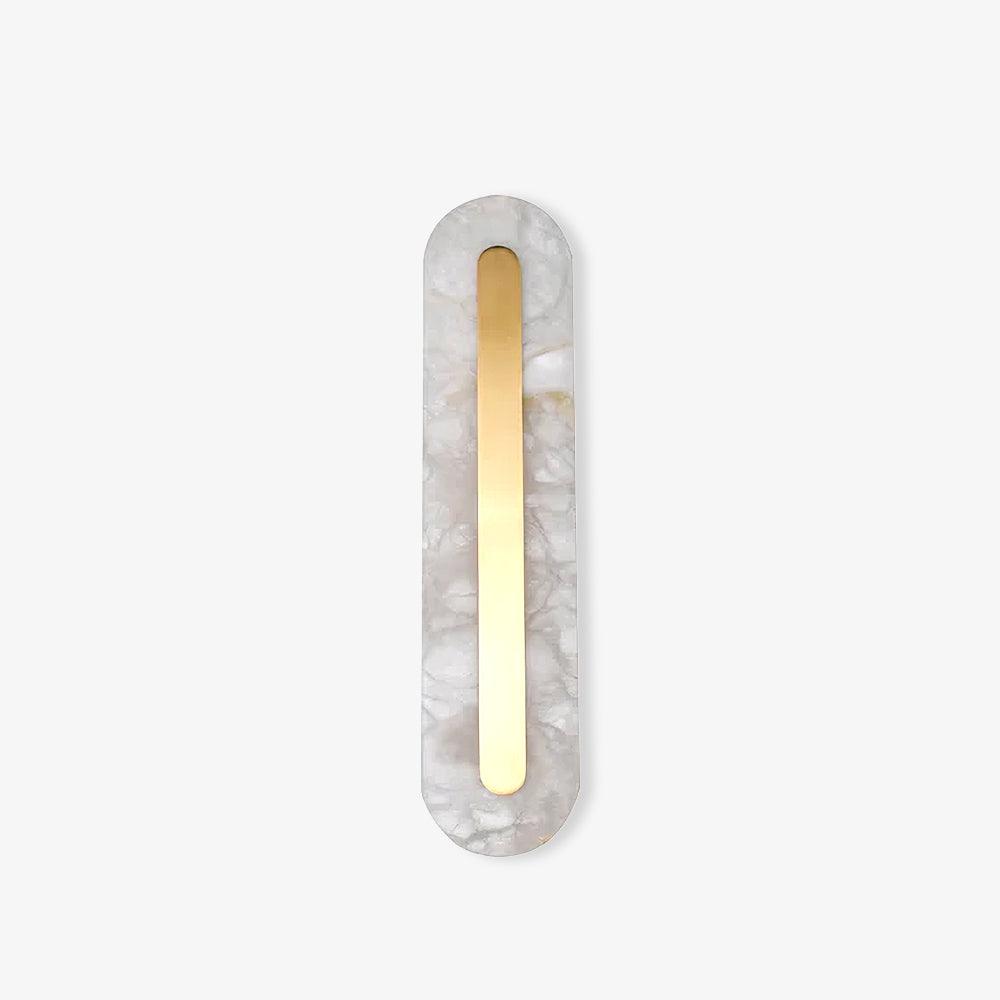Selvia Minimalist Alabaster Wall Light - Blowlighting