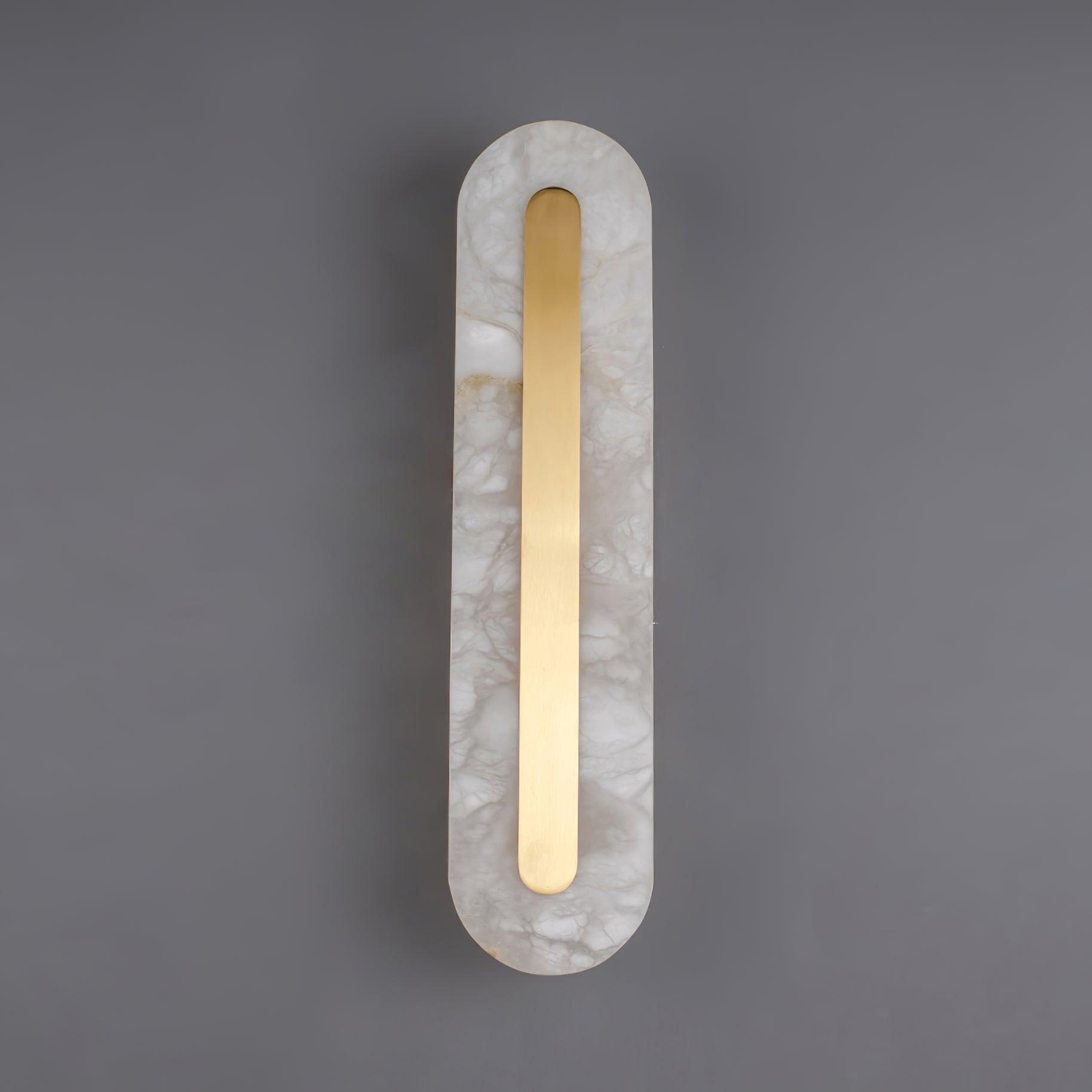 Selvia Minimalist Alabaster Wall Light - Blowlighting