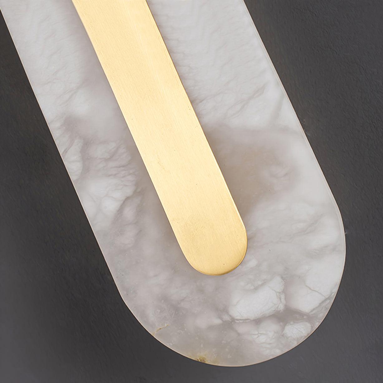 Selvia Minimalist Alabaster Wall Light - Blowlighting