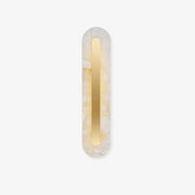 Selvia Minimalist Alabaster Wall Light - Blowlighting