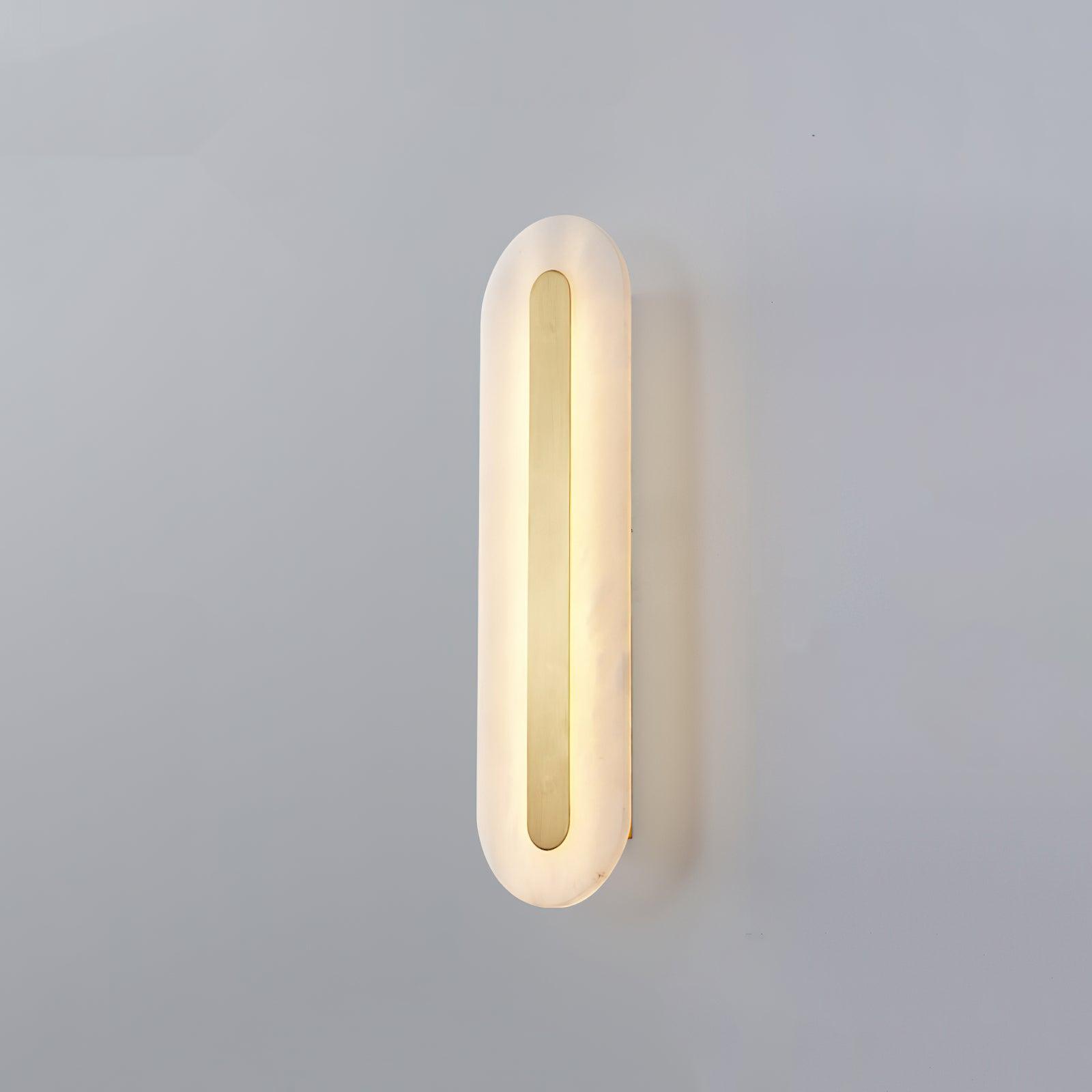 Selvia Minimalist Alabaster Wall Light - Blowlighting
