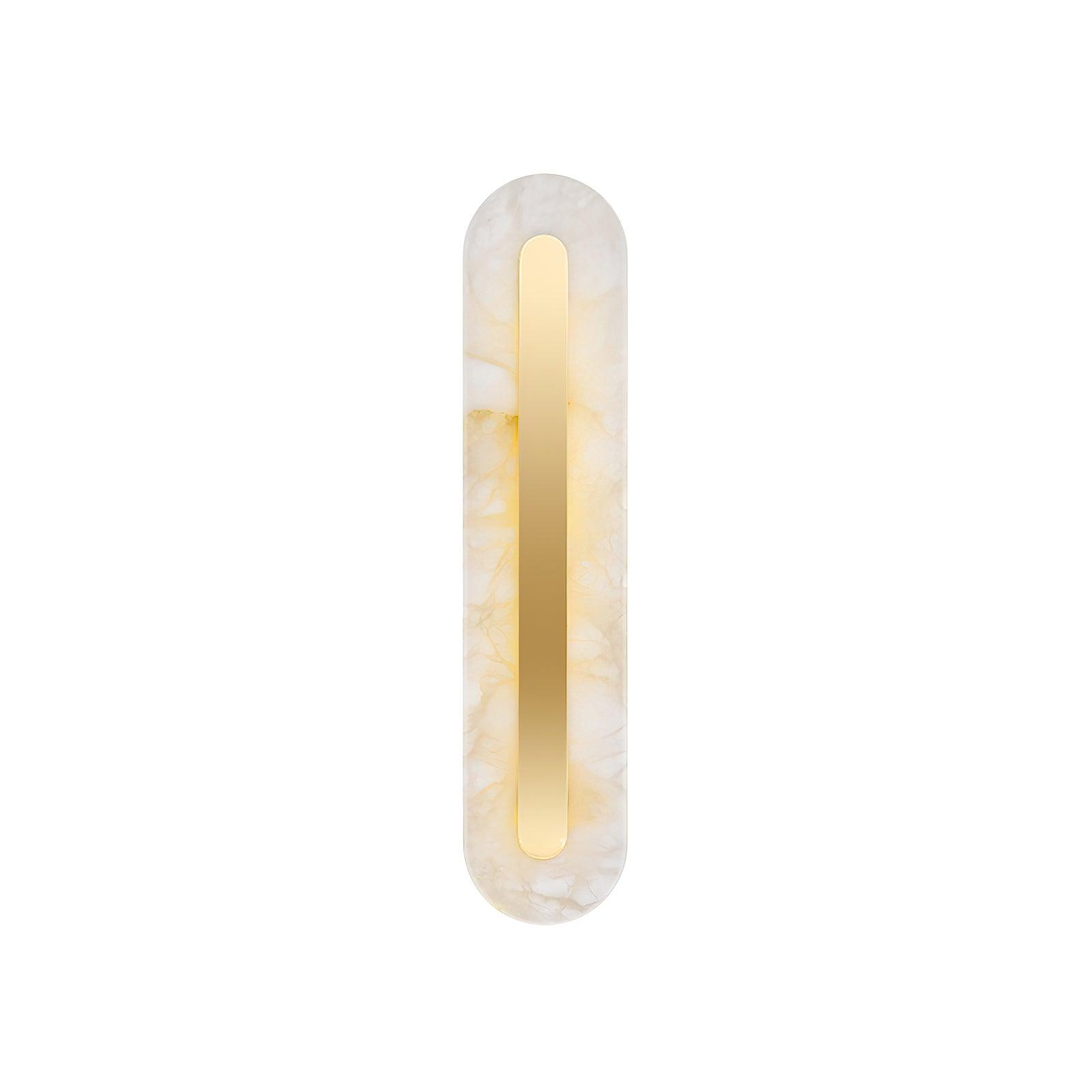 Selvia Minimalist Alabaster Wall Light - Blowlighting