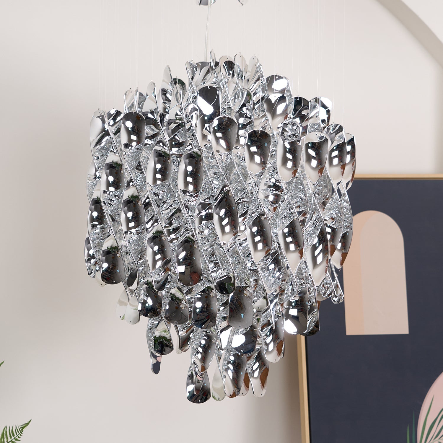 Isoran Luxe Acrylic Chandelier - Blowlighting