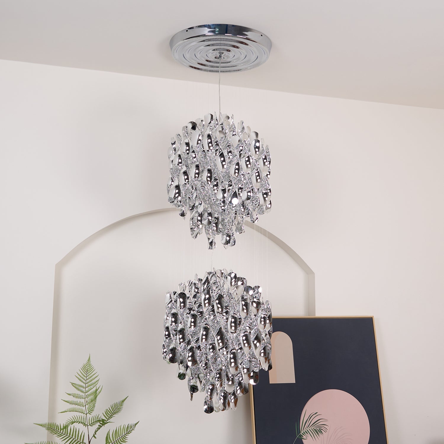 Isoran Luxe Acrylic Chandelier - Blowlighting