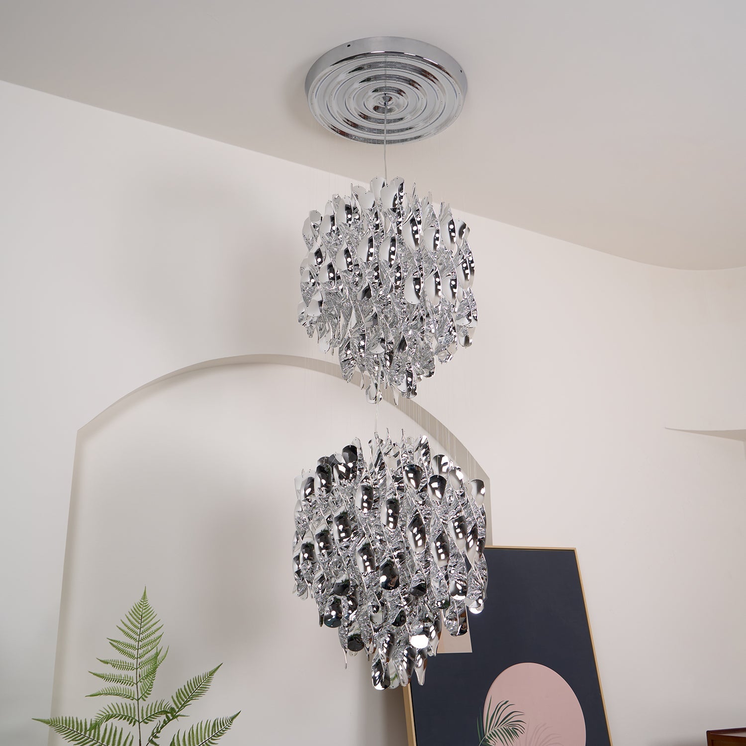 Isoran Luxe Acrylic Chandelier - Blowlighting