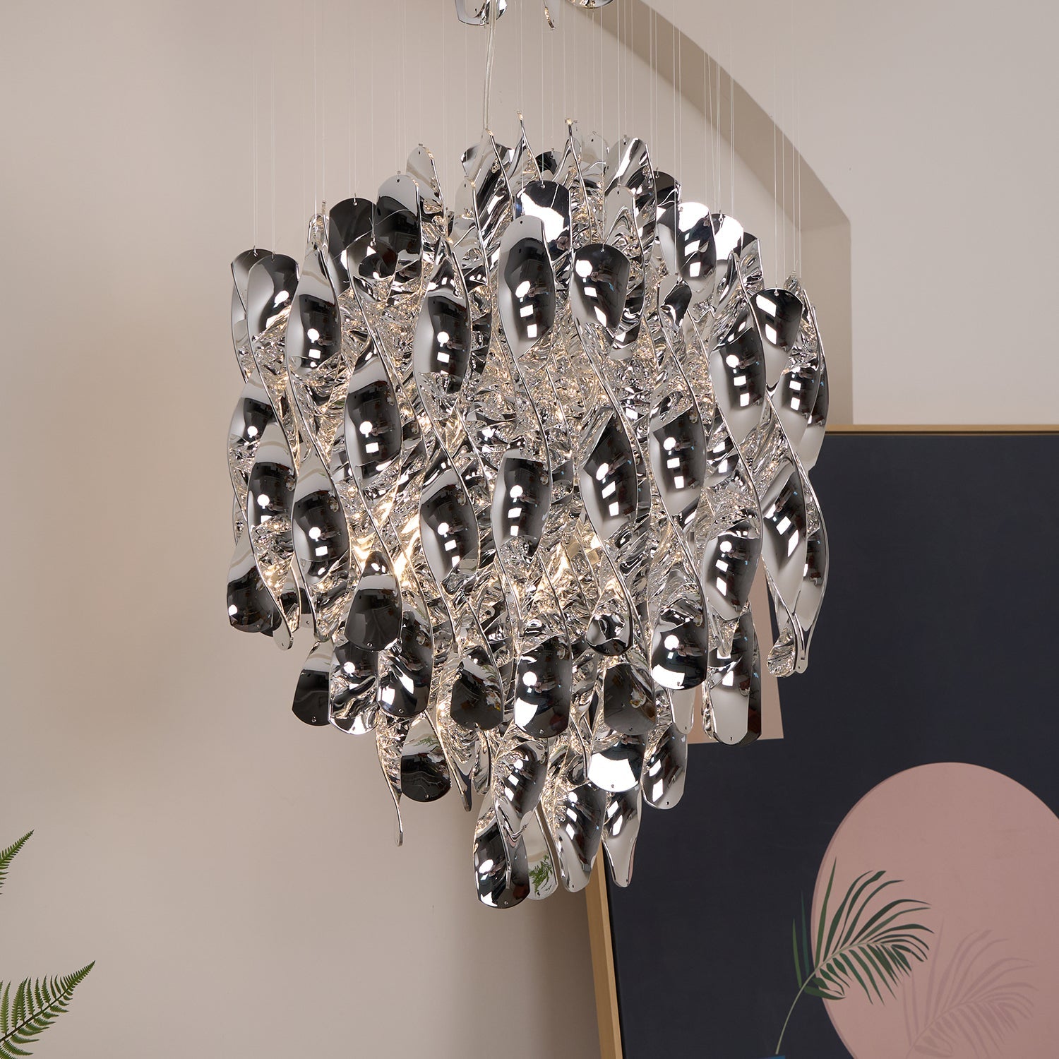 Isoran Luxe Acrylic Chandelier - Blowlighting