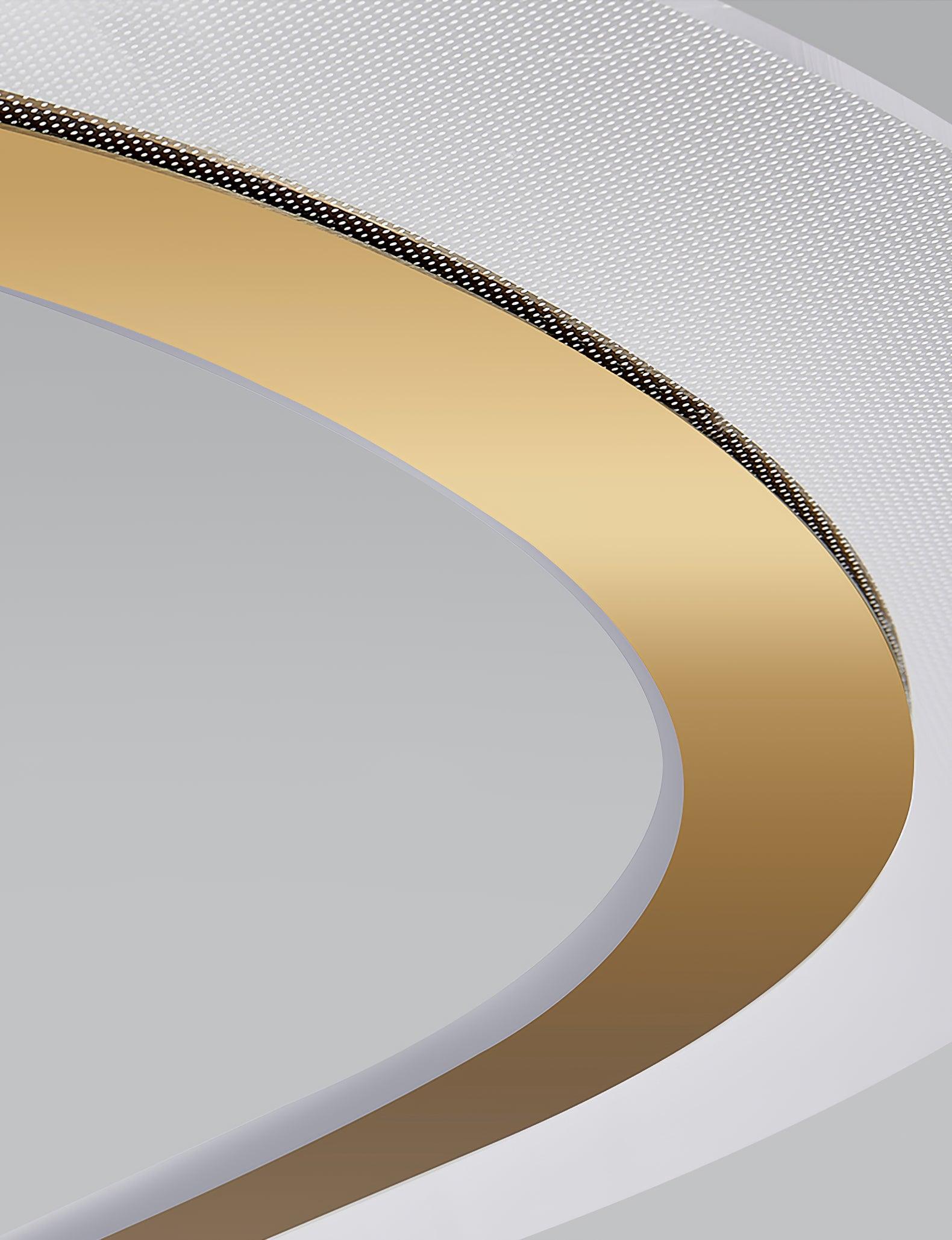 Lustra Chandelier LED Acrylic Gold Modern - Blowlighting