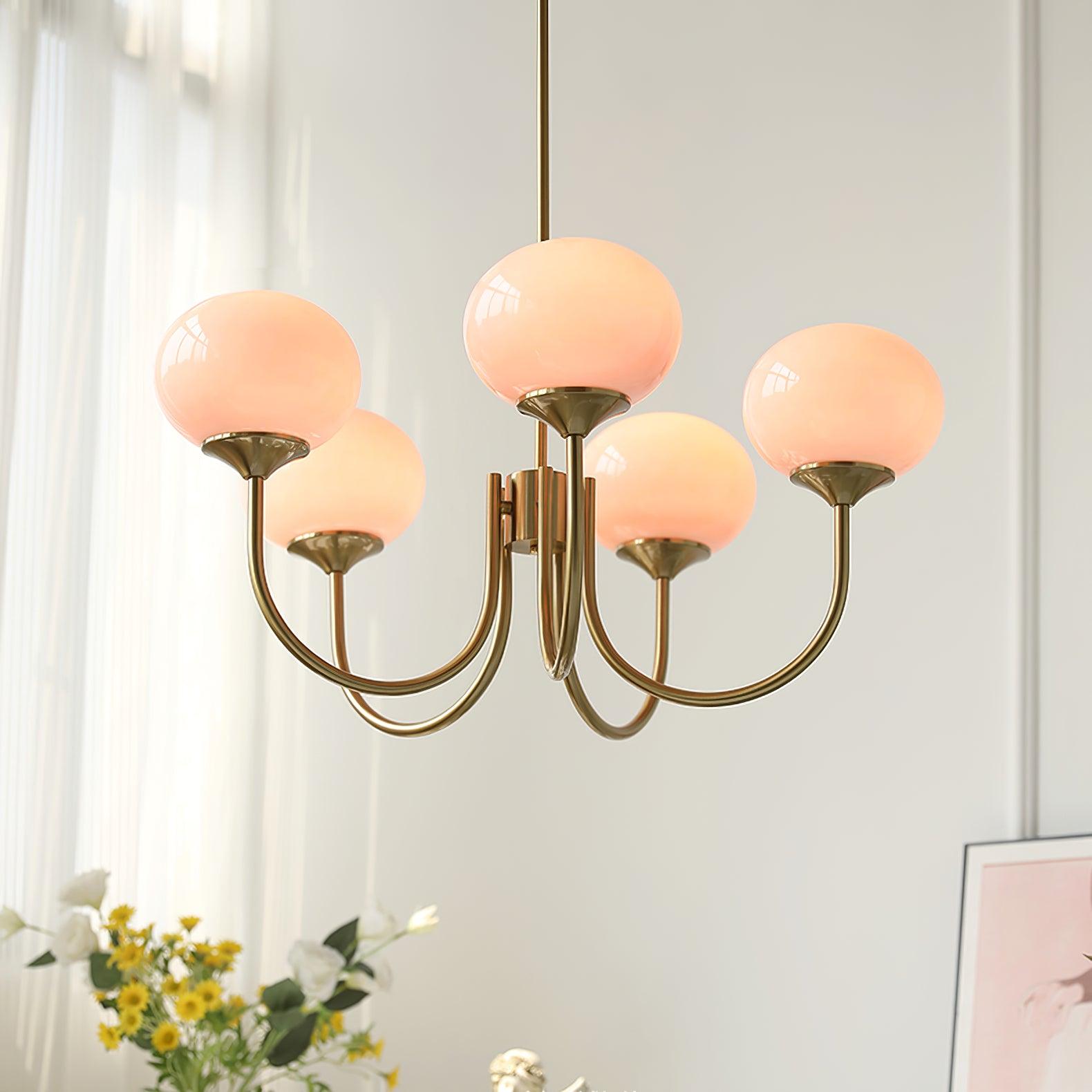 Marshmallow Chandelier - Blowlighting