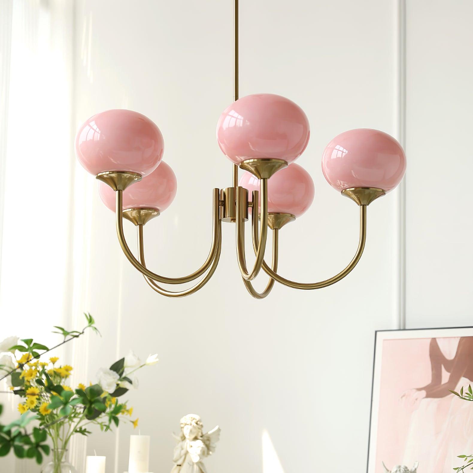Marshmallow Chandelier - Blowlighting
