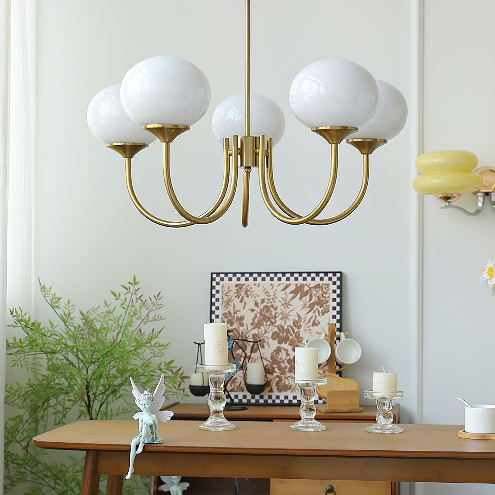 Marshmallow Chandelier - Blowlighting