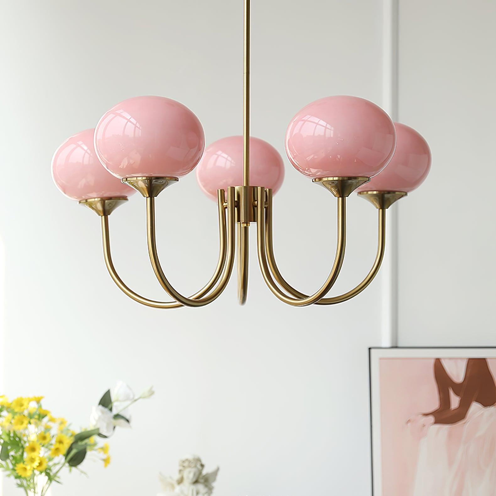 Marshmallow Chandelier - Blowlighting