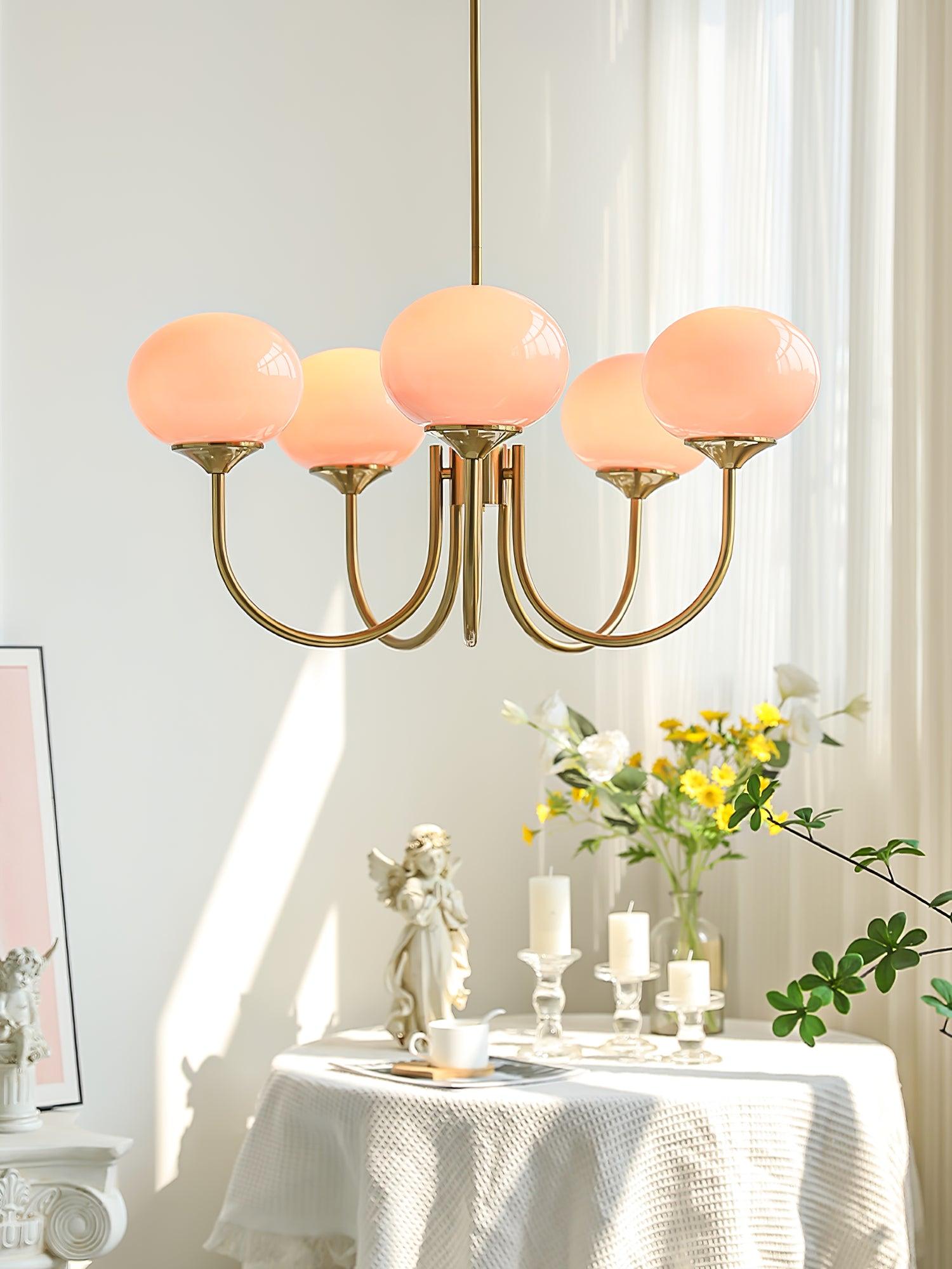 Marshmallow Chandelier - Blowlighting
