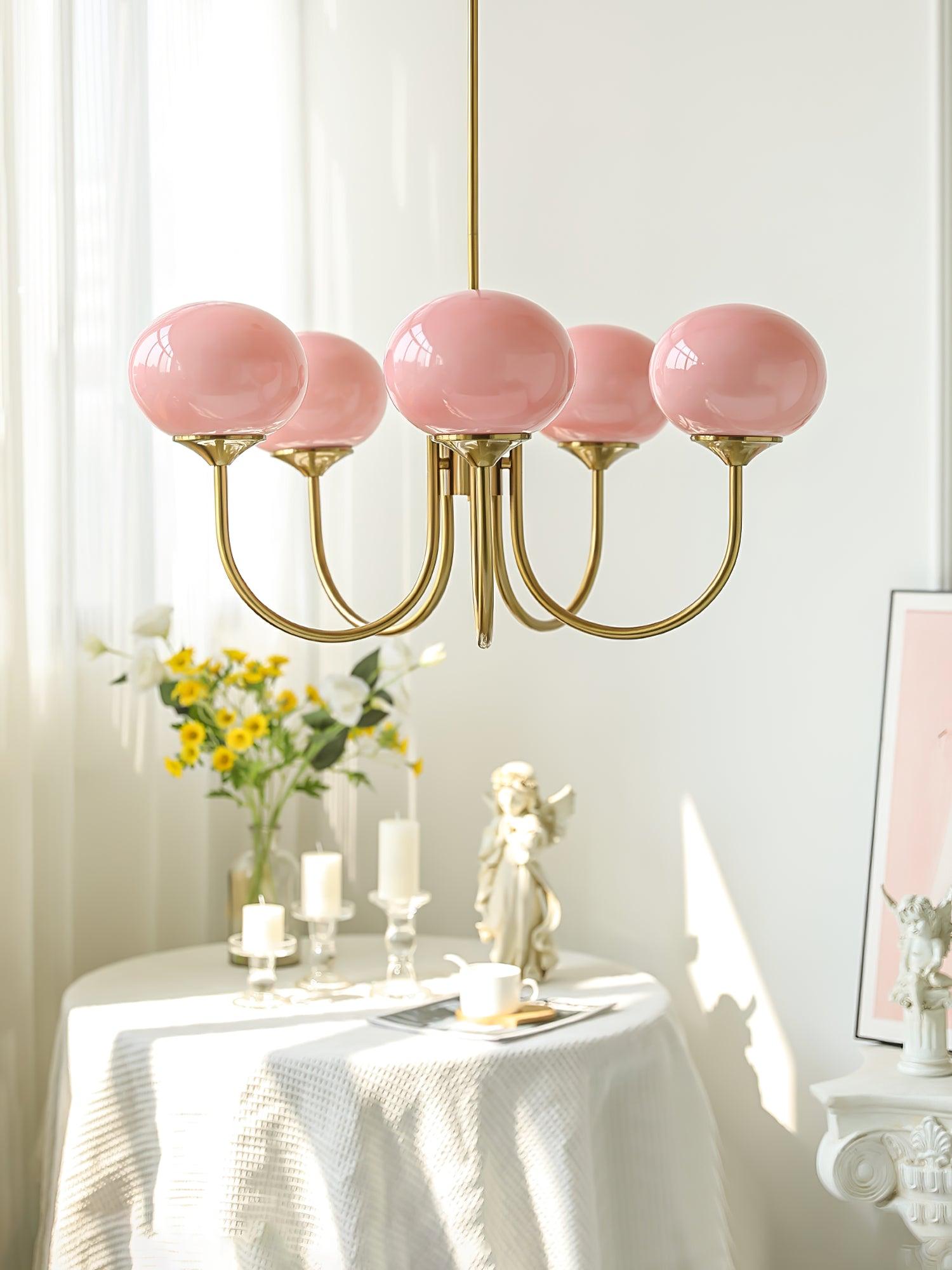 Marshmallow Chandelier - Blowlighting