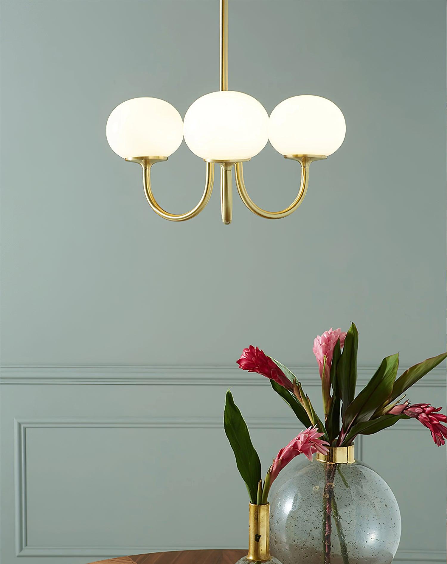 Marshmallow Chandelier - Blowlighting