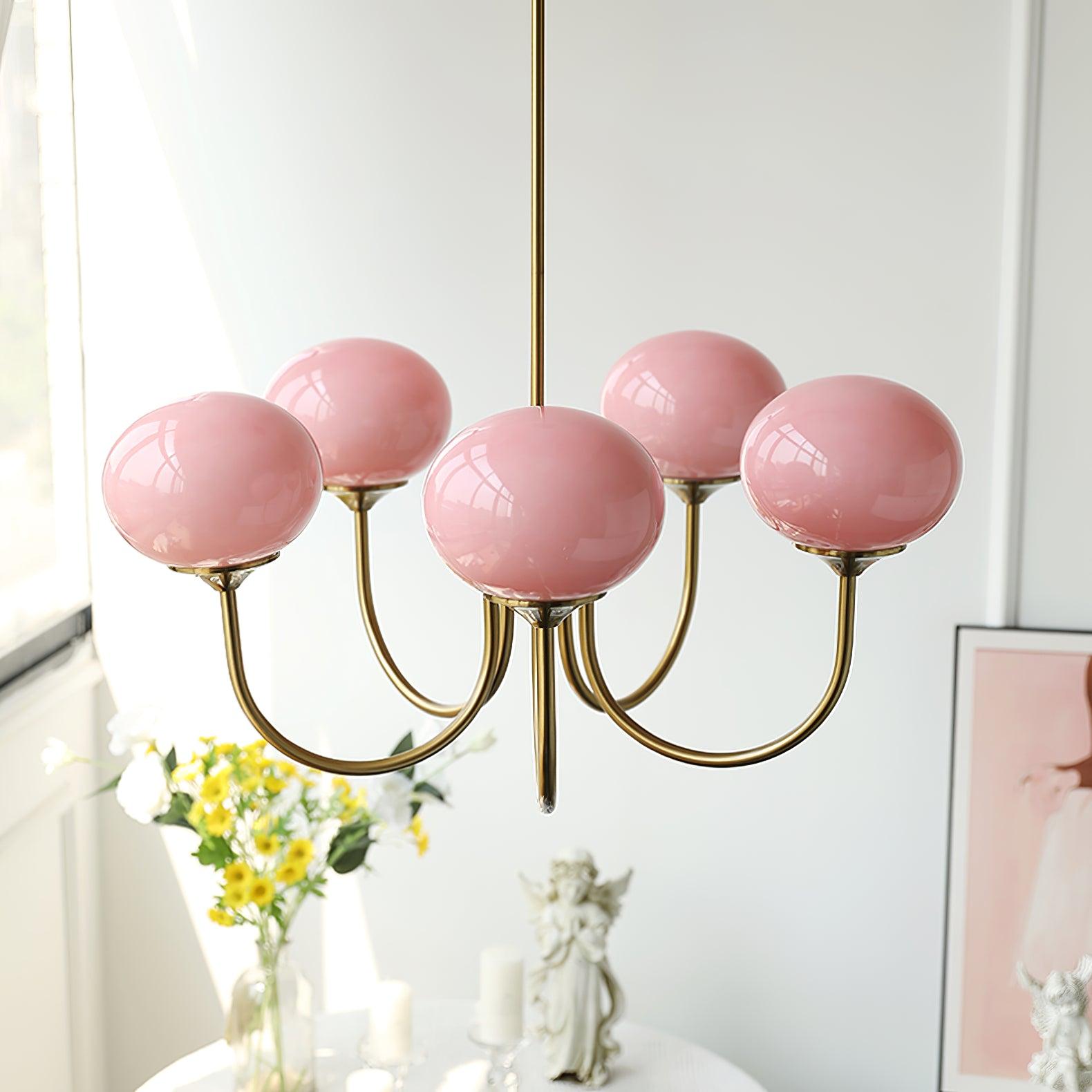 Marshmallow Chandelier - Blowlighting
