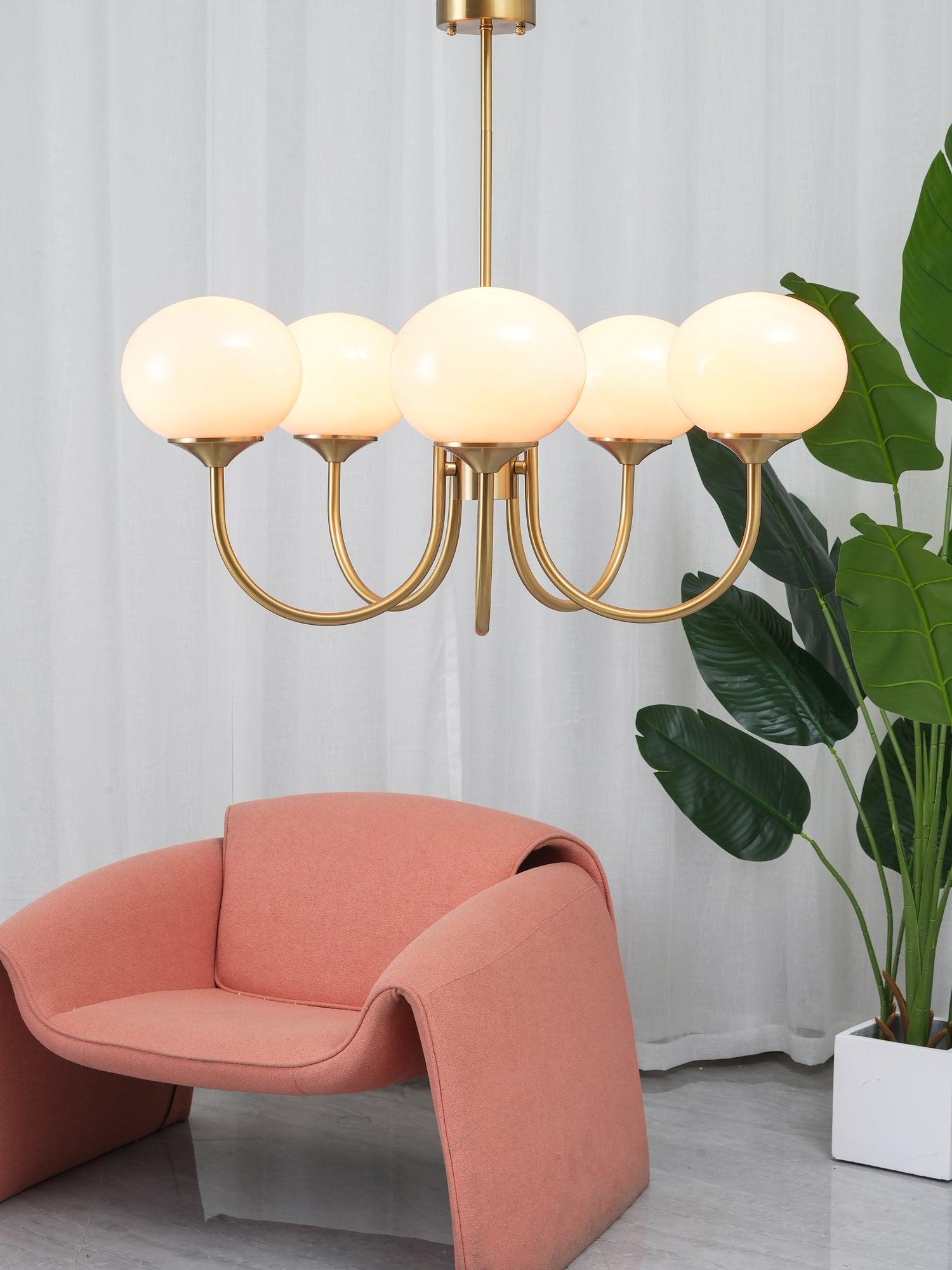 Marshmallow Chandelier - Blowlighting