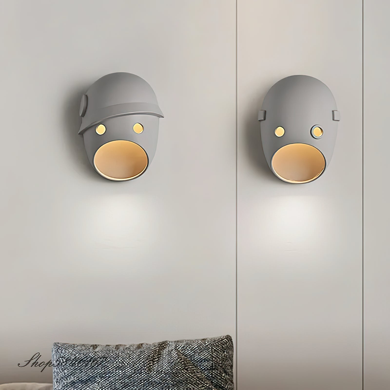 Mask Wall Light - Blowlighting