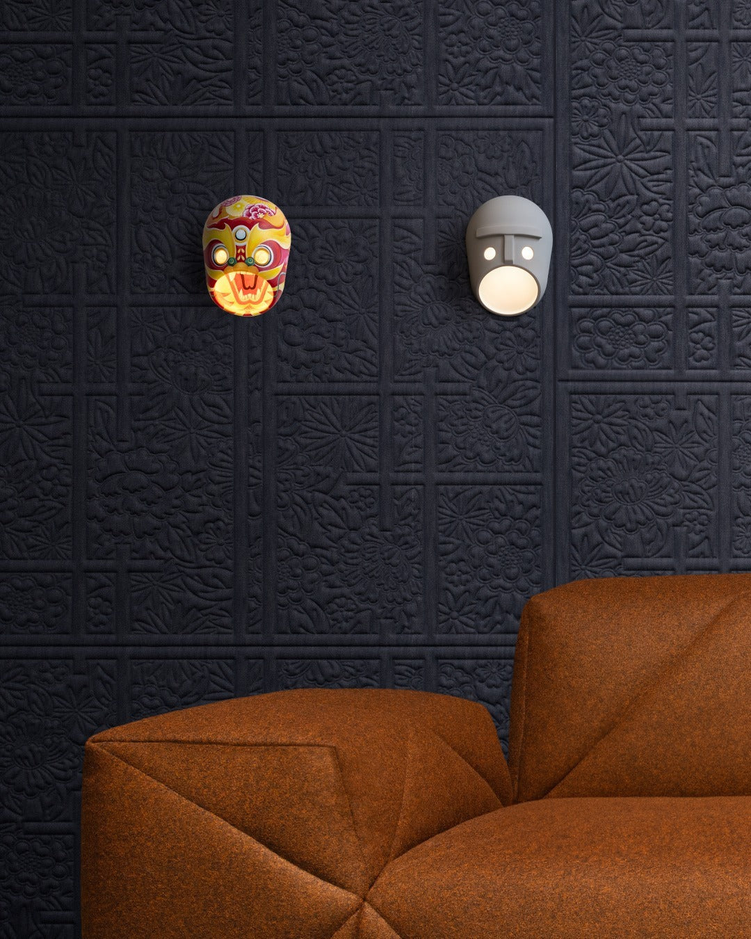 Mask Wall Light - Blowlighting