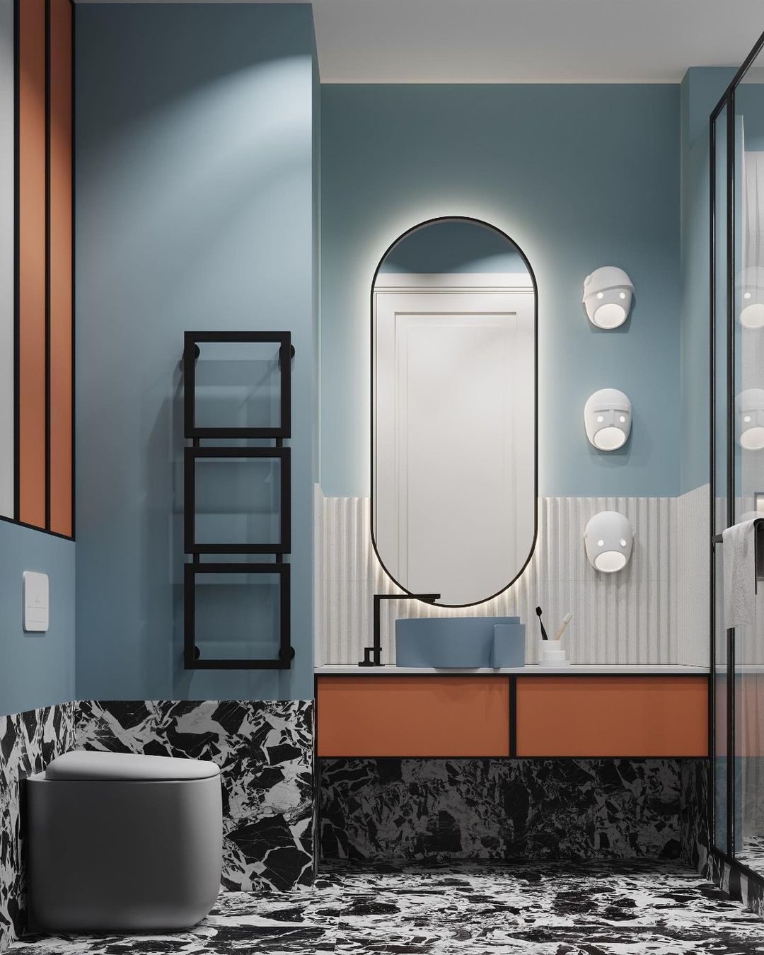 Mask Wall Light - Blowlighting