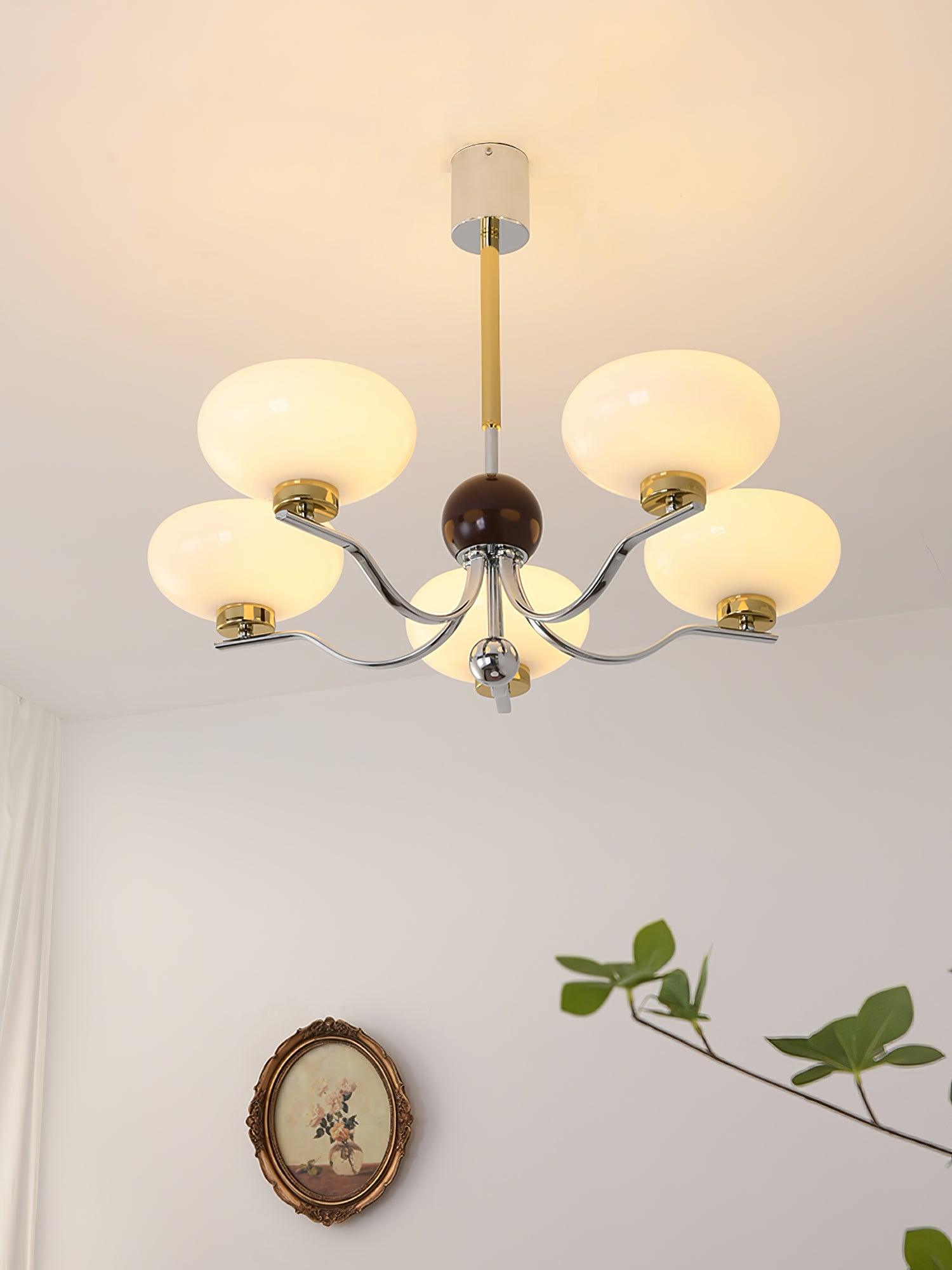 Titus Vintage Metal Chandelier - Blowlighting