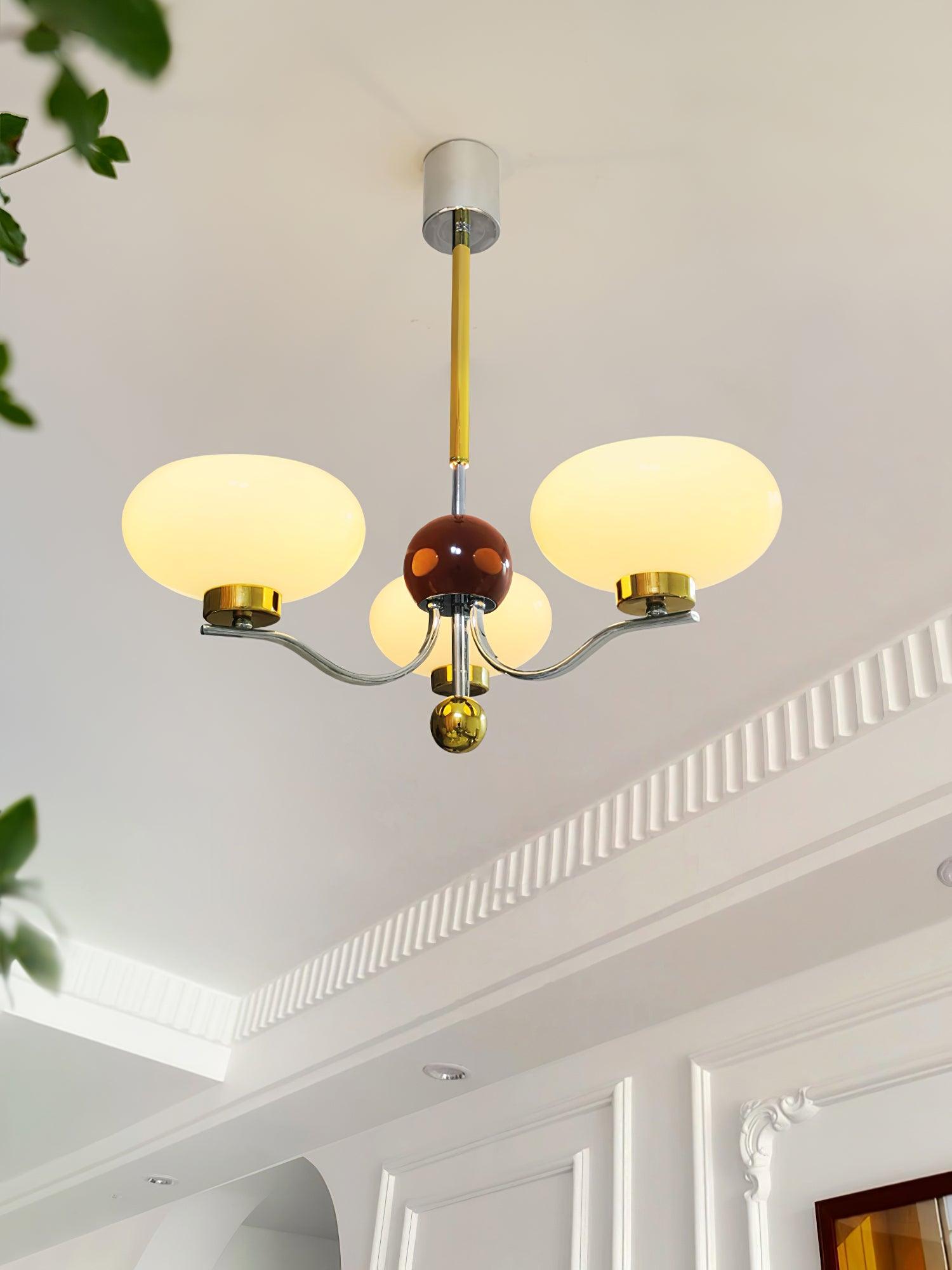 Titus Vintage Metal Chandelier - Blowlighting