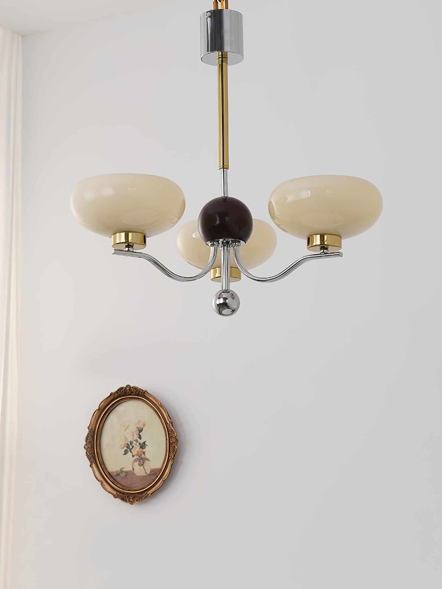 Titus Vintage Metal Chandelier - Blowlighting