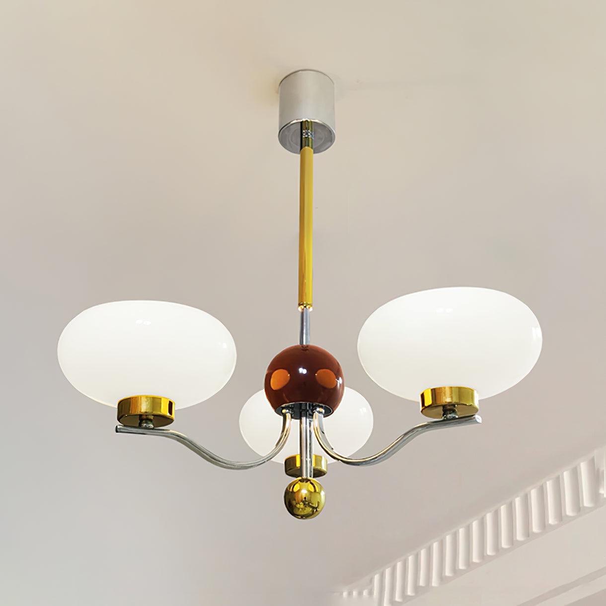 Titus Vintage Metal Chandelier - Blowlighting