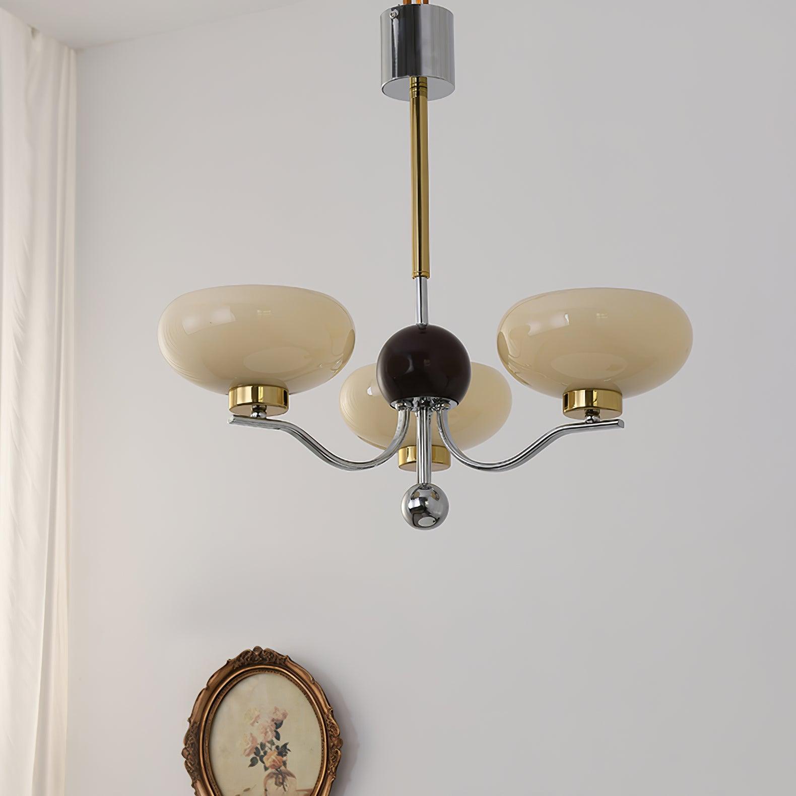 Titus Vintage Metal Chandelier - Blowlighting