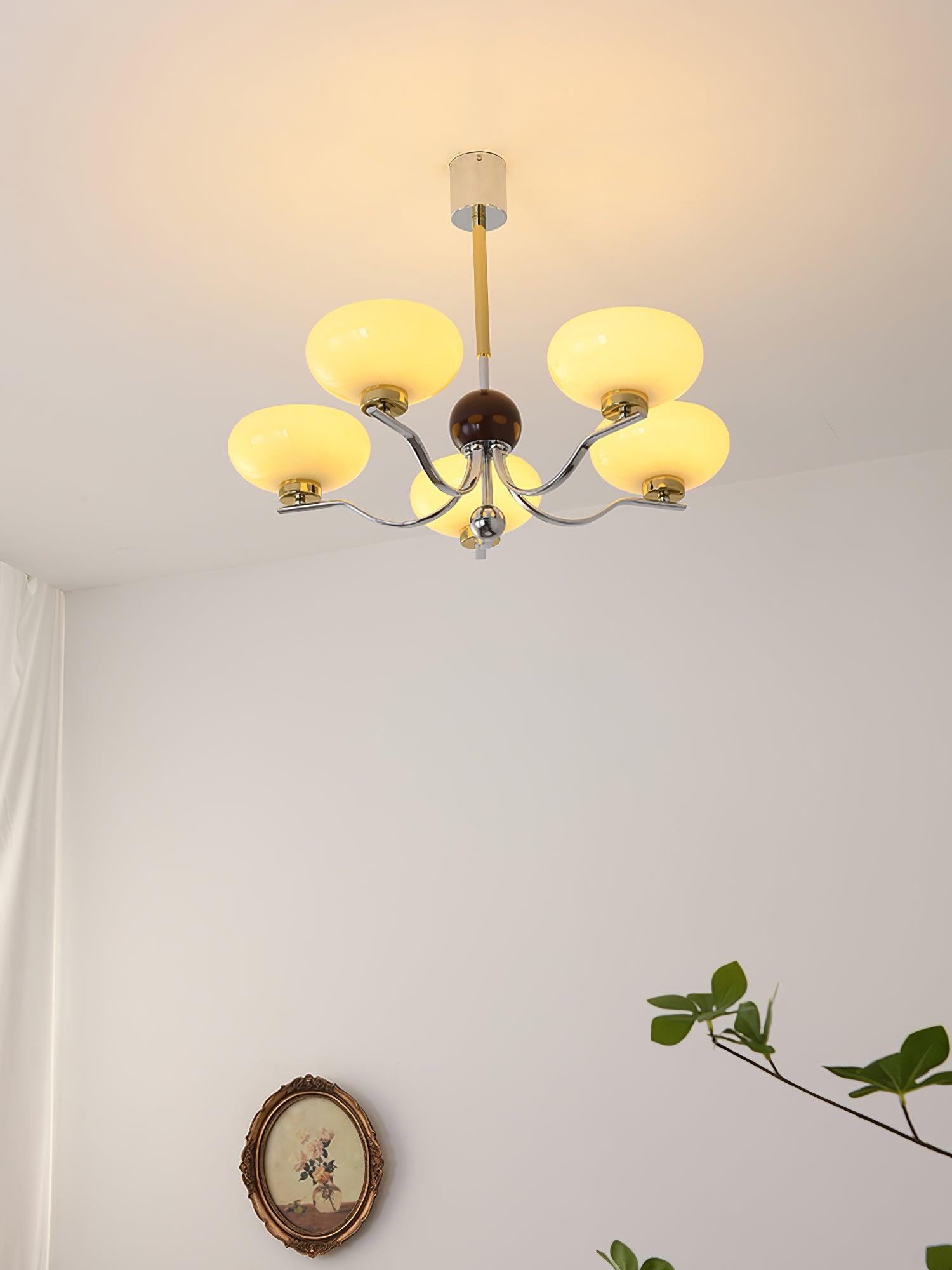 Titus Vintage Metal Chandelier - Blowlighting