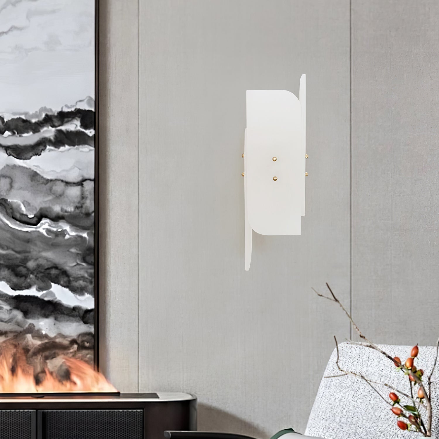 Veyra Alabaster Wall Sconce - Blowlighting