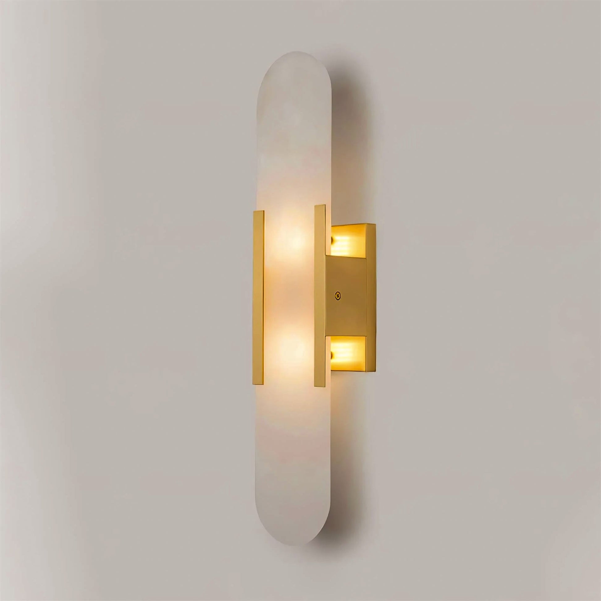 Olraeia Alabaster Dual Wall Lamp - Blowlighting