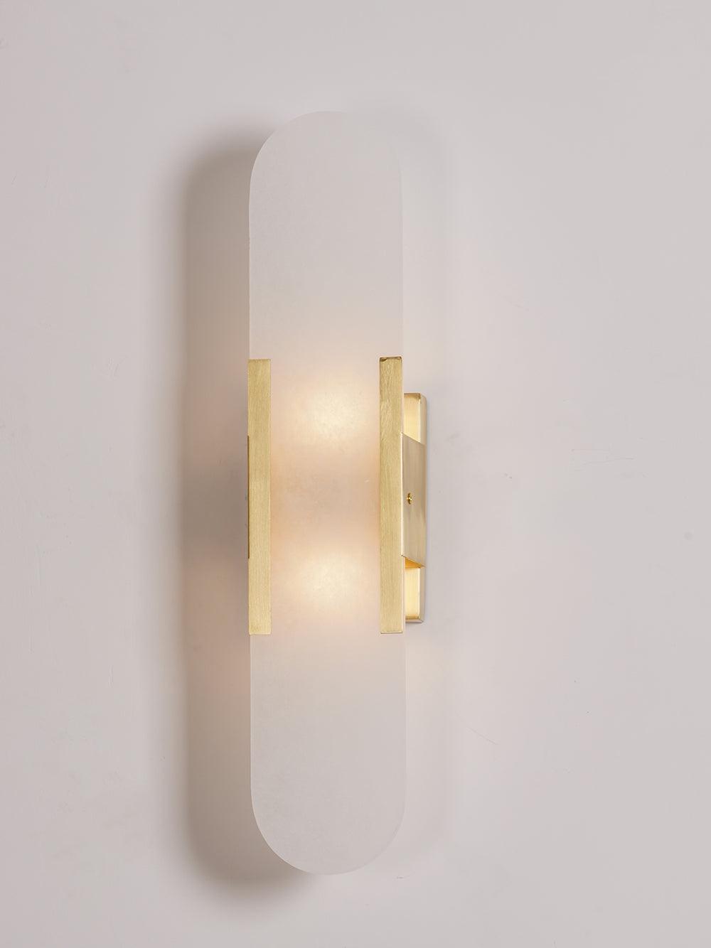 Olraeia Alabaster Dual Wall Lamp - Blowlighting