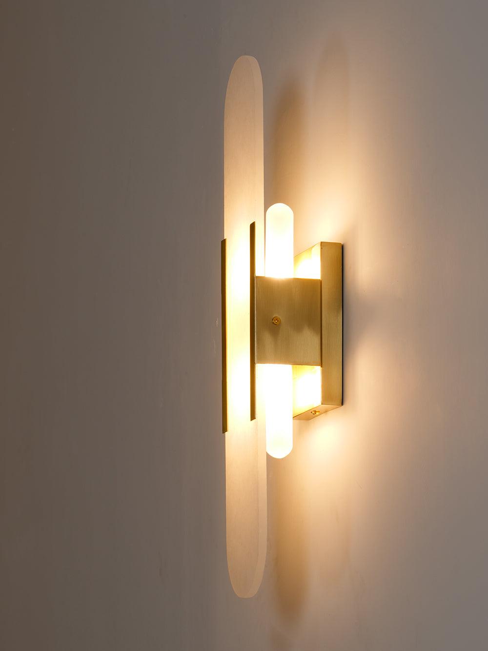 Olraeia Alabaster Dual Wall Lamp - Blowlighting