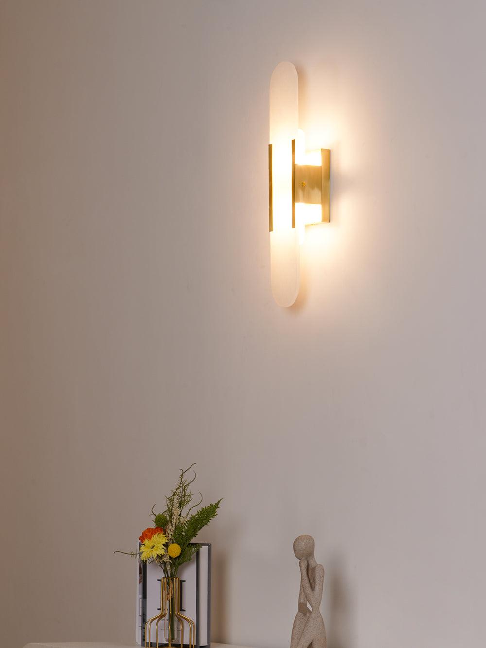 Olraeia Alabaster Dual Wall Lamp - Blowlighting