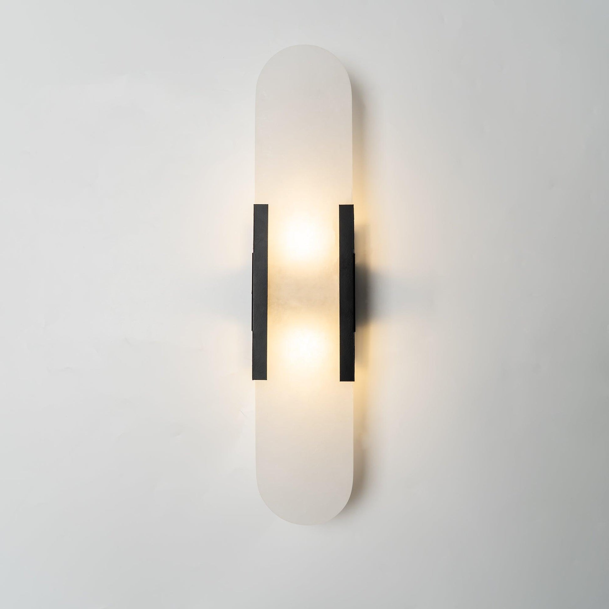 Olraeia Alabaster Dual Wall Lamp - Blowlighting