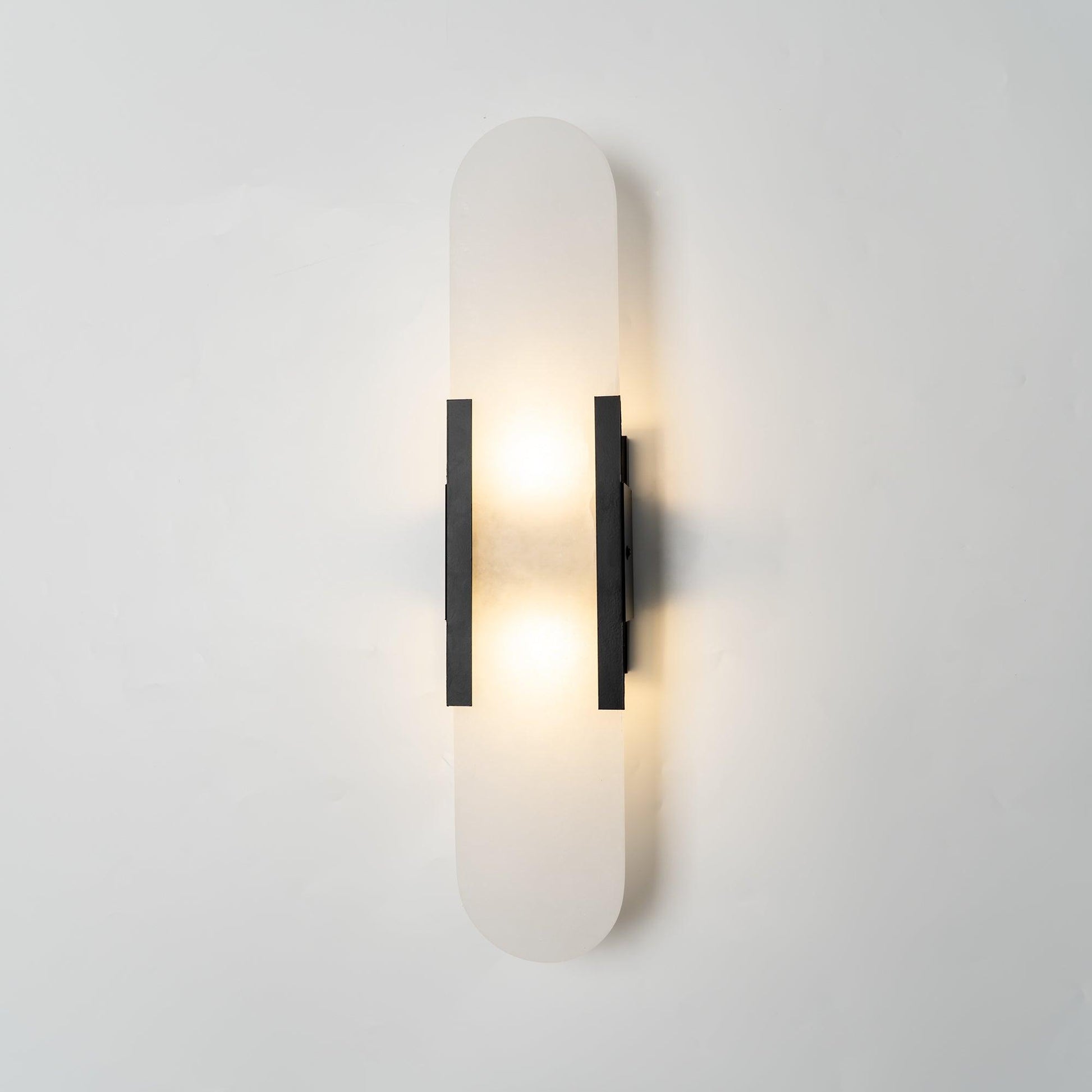 Olraeia Alabaster Dual Wall Lamp - Blowlighting