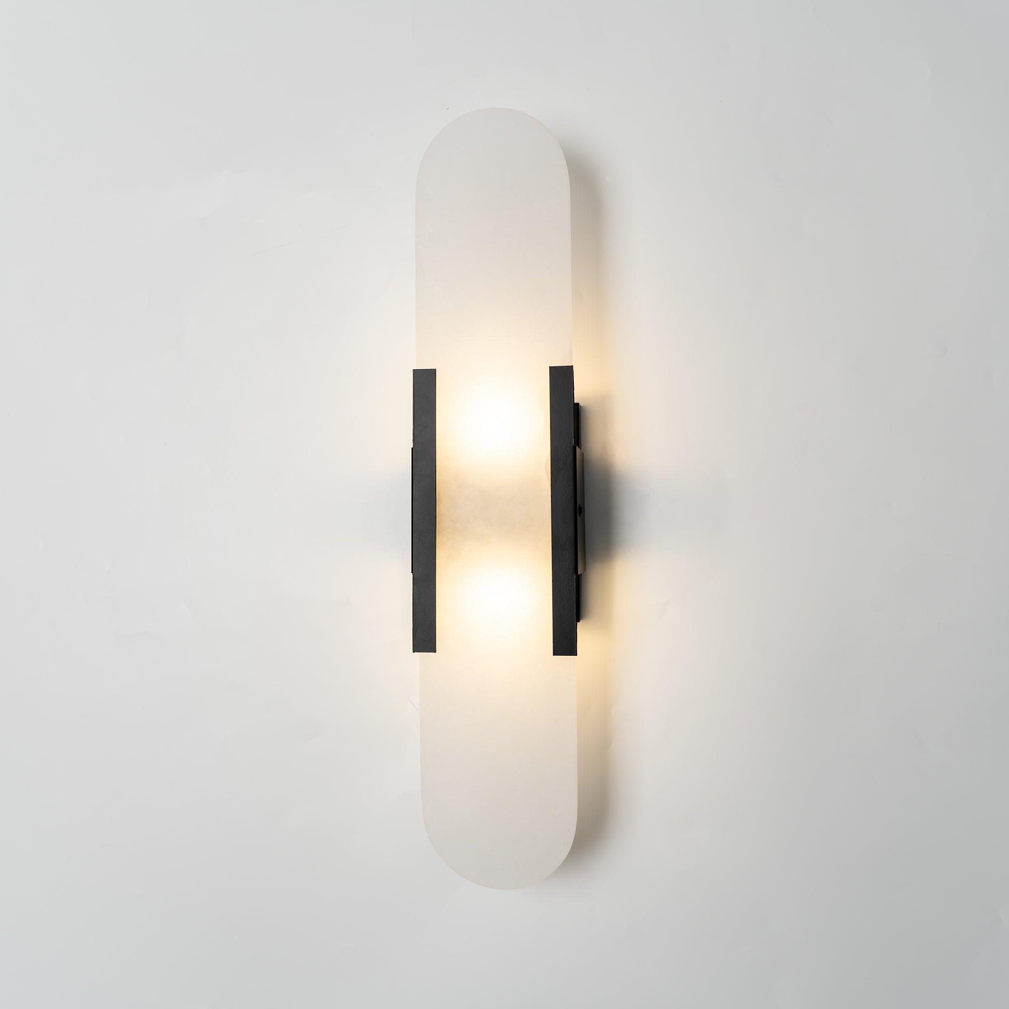 Olraeia Alabaster Dual Wall Lamp - Blowlighting