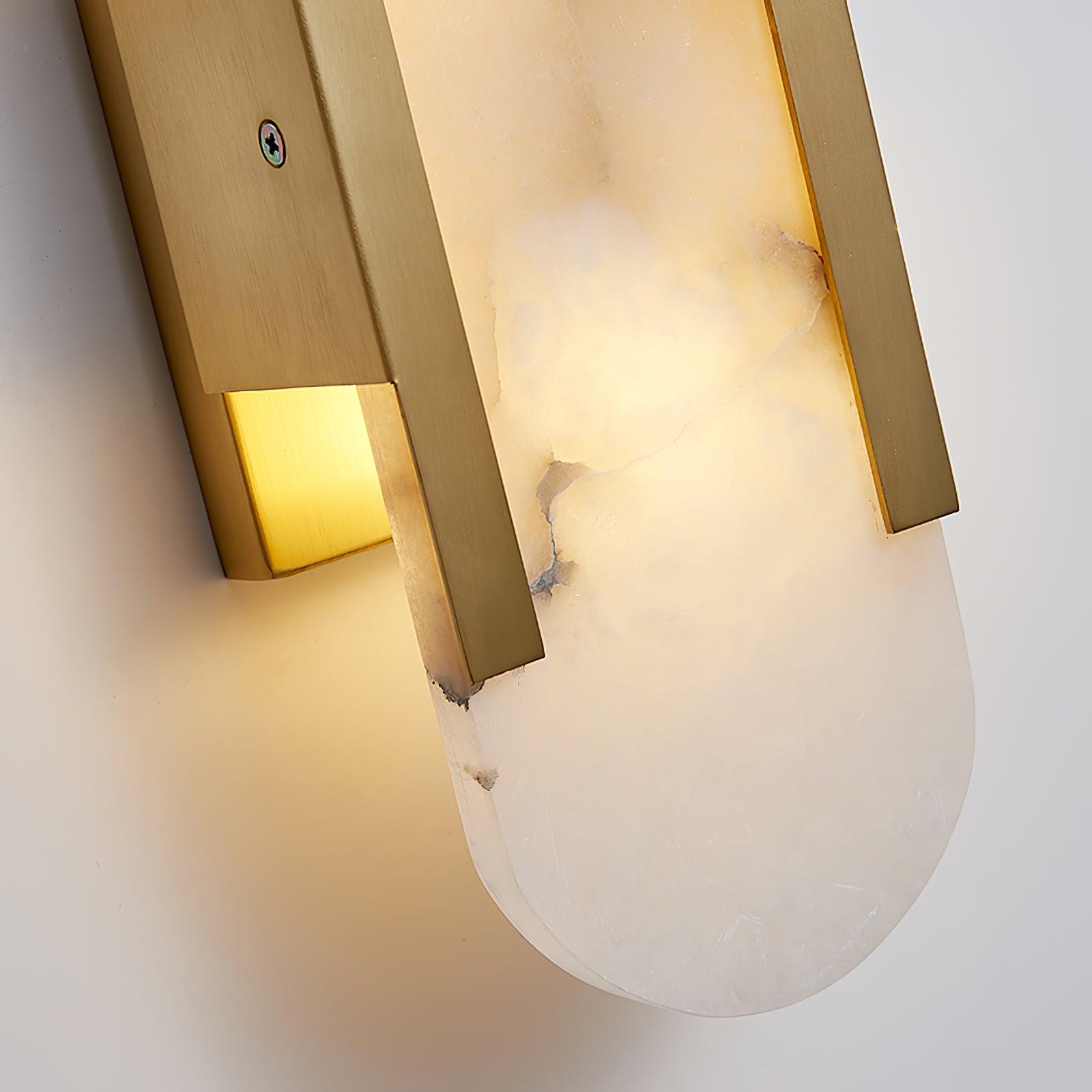 Olraeia Alabaster Dual Wall Lamp - Blowlighting