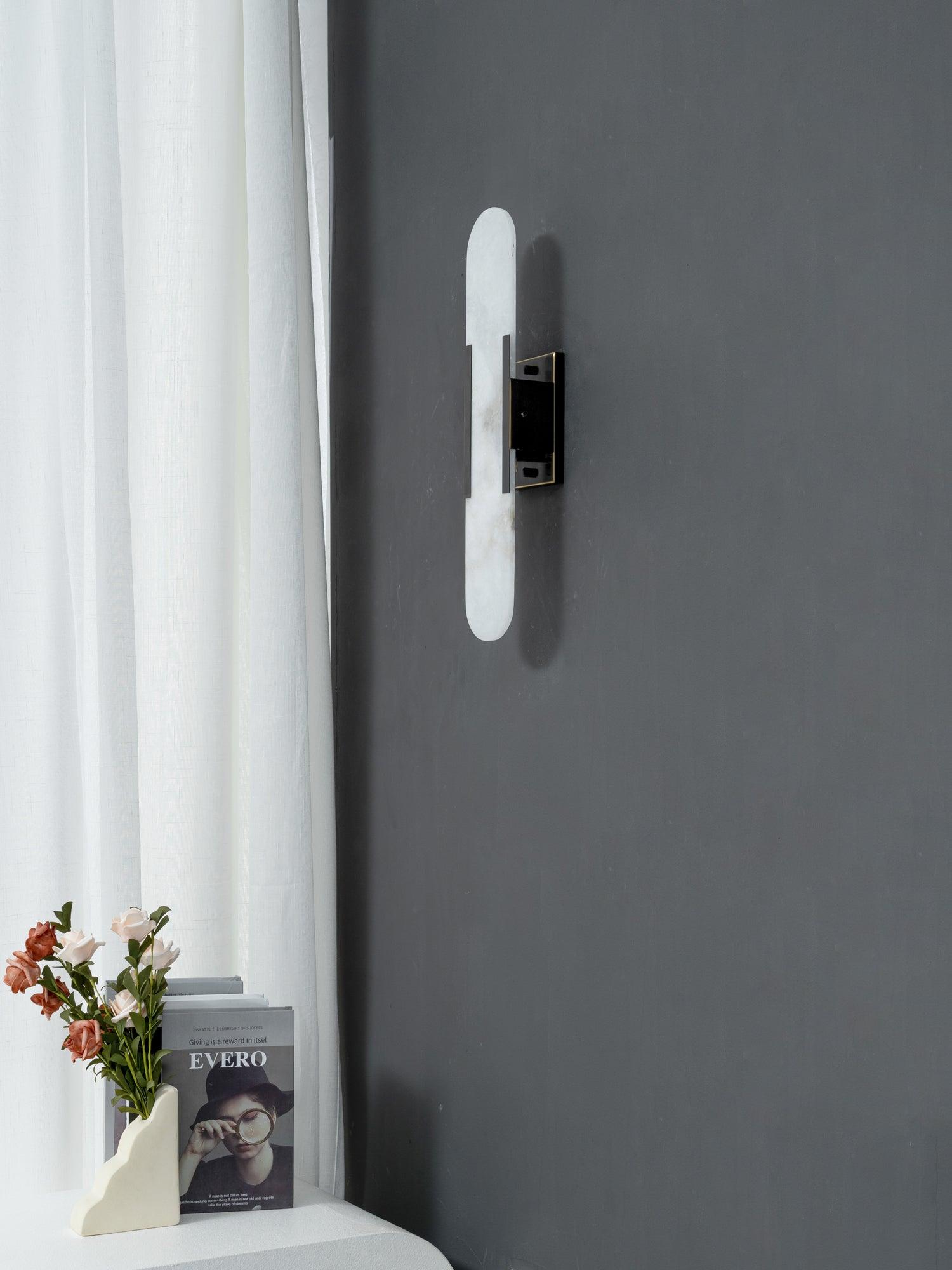 Olraeia Alabaster Dual Wall Lamp - Blowlighting