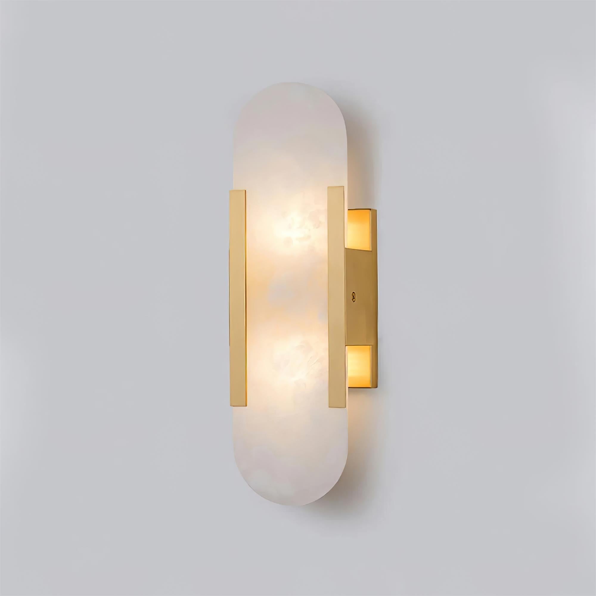 Olraeia Alabaster Dual Wall Lamp - Blowlighting
