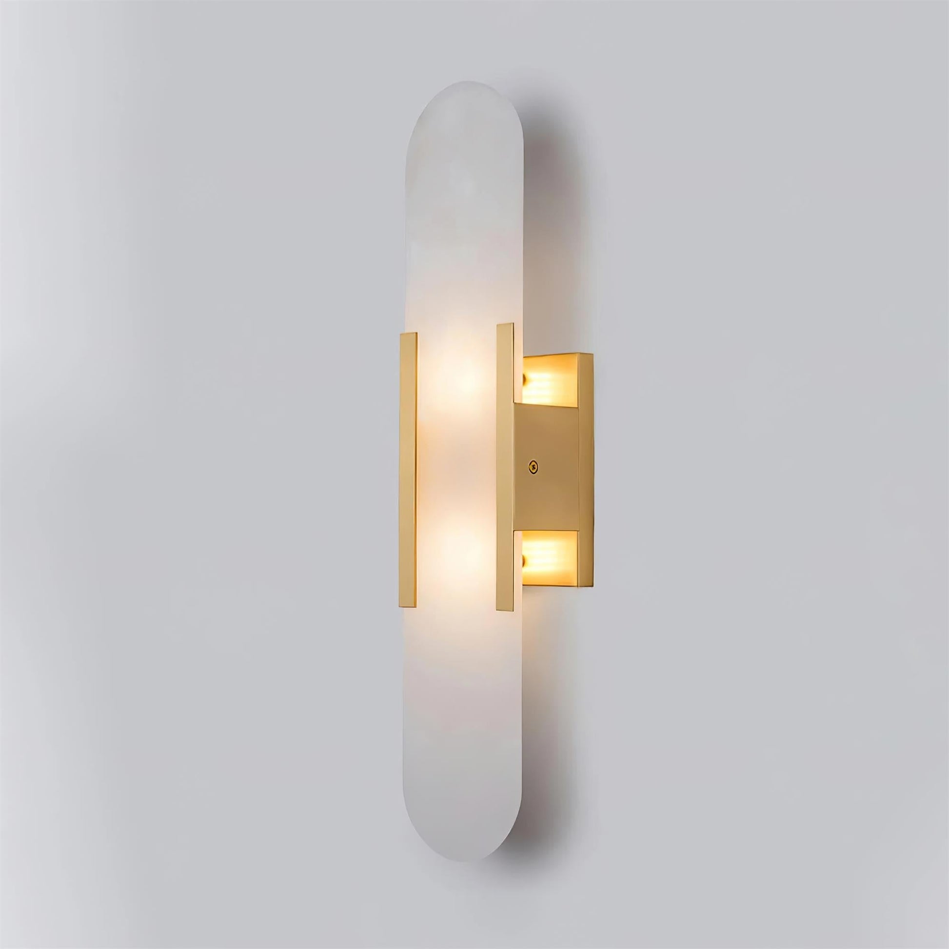 Olraeia Alabaster Dual Wall Lamp - Blowlighting