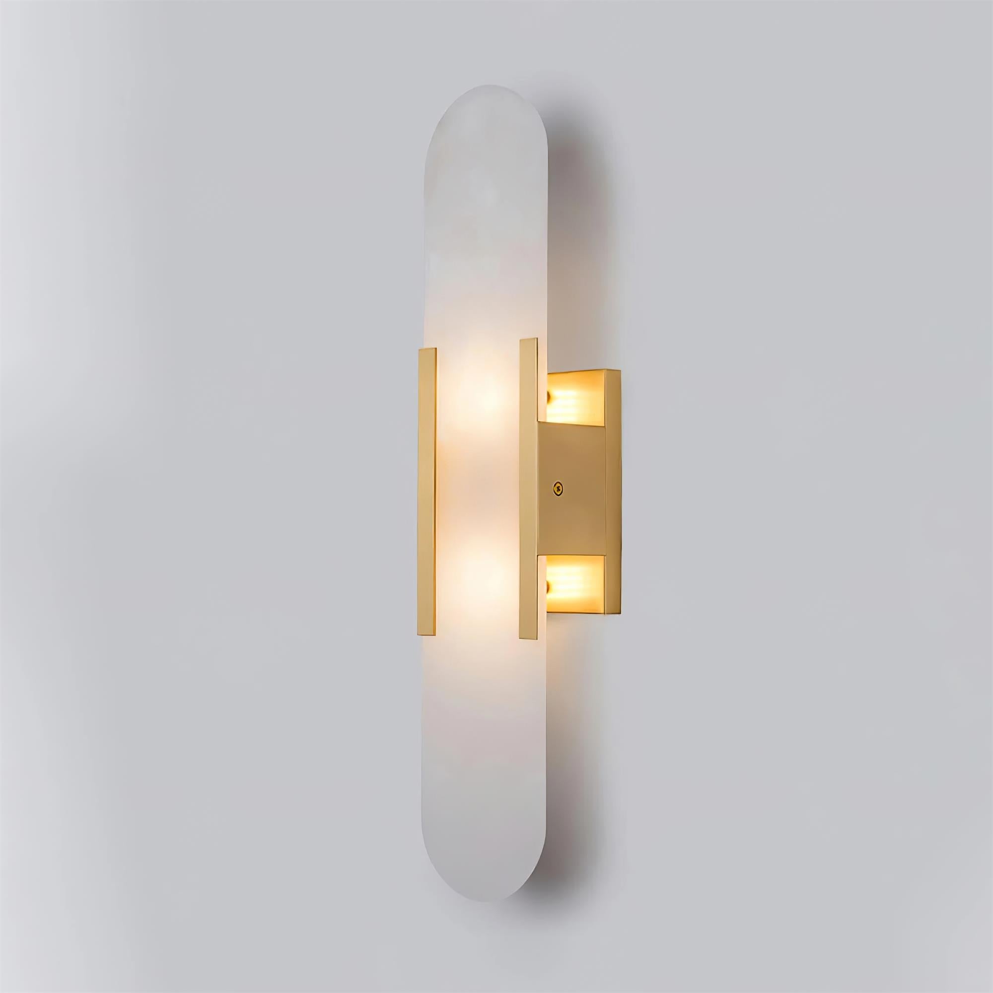 Olraeia Alabaster Dual Wall Lamp - Blowlighting