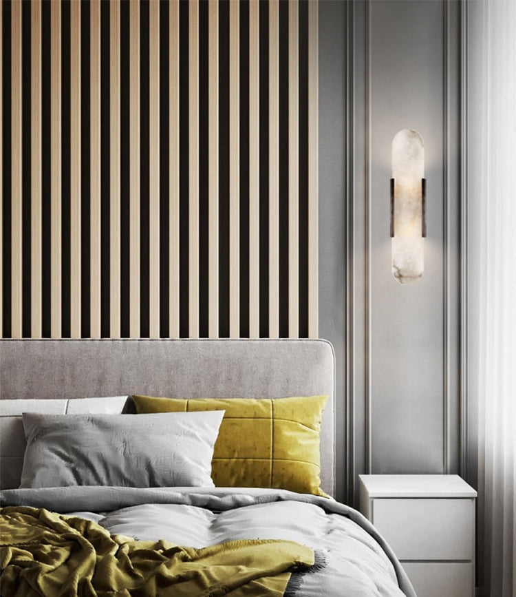 Olraeia Alabaster Dual Wall Lamp - Blowlighting
